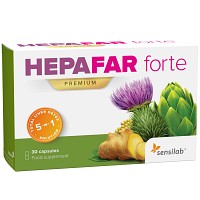 SENSILAB HEPAFAR forte PREMIUM Kapseln - 30St