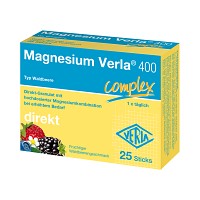 MAGNESIUM VERLA 400 Waldbeere Direkt-Granulat - 25St