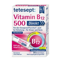 TETESEPT Vitamin B12 500 Direkt Sticks - 20St