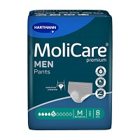 MOLICARE premium MEN Pants 5 Tropfen M - 8St