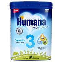 HUMANA PROBALANCE Folgemilch 3 m.HMO Pulver - 750g