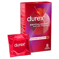 DUREX Gefühlsecht extra feucht Kondome - 8St