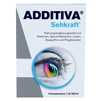 ADDITIVA Sehkraft Filmtabletten - 30St