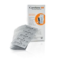 CARESENS N Blutzuckerteststreifen einzeln geblist. - 50X1St