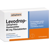 LEVODROP-ratiopharm Hustenstiller 60 mg Filmtabl. - 10St