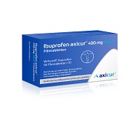 IBUPROFEN axicur 400 mg akut Filmtabletten - 50St