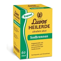LUVOS Heilerde ultrafein akut Sodbrennen Kapseln - 60St
