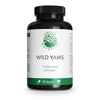 GREEN NATURALS Wild Yam hochdosiert vegan Kapseln - 180St
