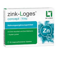 ZINK-LOGES concept 15 mg magensaftres.Tabletten - 30St
