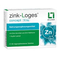 ZINK-LOGES concept 15 mg magensaftres.Tabletten - 90St