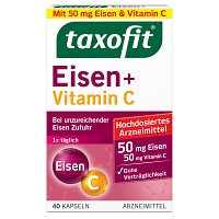 TAXOFIT Eisen+Vitamin C Kapseln - 40St