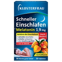 KLOSTERFRAU Schneller Einschlafen Melatonin 1,9 mg - 30St