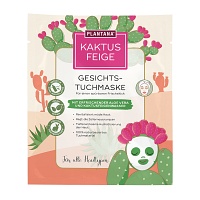 PLANTANA Kaktusfeige Gesichtstuchmaske m.Aloe Vera - 1St