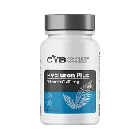 CYB Hyaluron Plus Vitamin C+B12+Zink vegan Kapseln - 90St