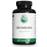 GREEN NATURALS Bromelain 500 mg vegan mit 5000 FIP - 150St