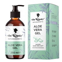 VON KINSKY Bio Aloe Vera Gel Feuchtigkeitspflege - 250ml