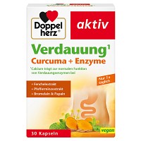 DOPPELHERZ Verdauung Curcuma+Enzyme Kapseln - 30St