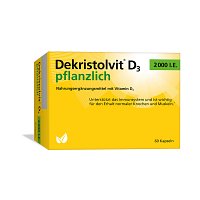 DEKRISTOLVIT D3 2000 I.E. pflanzlich Kapseln - 60St