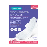 LANSINOH Wochenbett-Einlagen 2+ Wochen nach Geburt - 12St