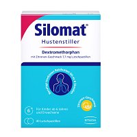SILOMAT Hustenstiller DMP Zitron.-Geschm.7,7mg LUP - 40St