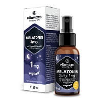 MELATONIN 1 mg hochdosiert vegan Spray - 30ml