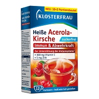 KLOSTERFRAU heiße Acerola-Kirsche zuckerfrei Gran. - 12St