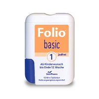 FOLIO 1 basic jodfrei Filmtabletten - 90St