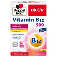 DOPPELHERZ Vitamin B12 500 Tabletten - 30St