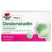 DESLORATADIN DoppelherzPharma 5 mg Filmtabletten - 50St