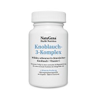 KNOBLAUCH-3-KOMPLEX schwarzer Knoblauch+Vit.C Kps. - 120St