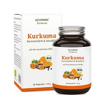 ACURMIN Ferment Kurkuma Pfeffer Kapseln - 60St