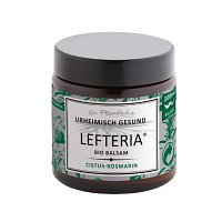 LEFTERIA Bio Balsam Cistus-Rosmarin - 100ml