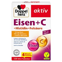 DOPPELHERZ Eisen+Vit.C+L-Histidin Tabletten - 120St