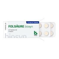 FOLSÄURE BIOSYN Tabletten - 50St