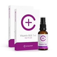 KONTROLLSET 2 Vitamin B12 Test+Vitamin B12 Spray - 1St