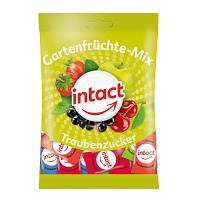 INTACT Traubenzucker Beutel Gartenfrüchte-Mix - 75g