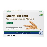 SPERMIDIN 1 mg Weizenkeim-Extrakt+C Kapseln - 30St
