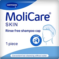 MOLICARE Skin Haarwaschhaube ohne Ausspülen - 1St
