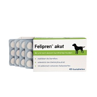 FELIPREN akut Kautabl.bei u.nach Durchfall f.Hunde - 48St