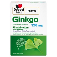 GINKGO DOPPELHERZPHARMA 120 mg Filmtabletten - 30St