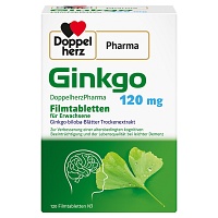 GINKGO DOPPELHERZPHARMA 120 mg Filmtabletten - 120St