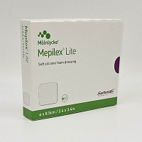 MEPILEX Lite Schaumverband 6x8,5 cm steril - 5St
