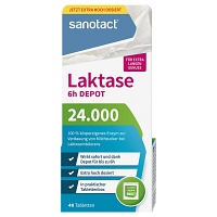 SANOTACT Laktase 24.000 Tabletten - 40St