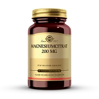 SOLGAR Magnesium Citrat 200 mg Tabletten - 60St