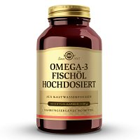 SOLGAR Omega-3 Fischöl hochdosiert Kapseln - 100St