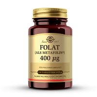 SOLGAR Folat Metafolin 400 µg Tabletten - 100St