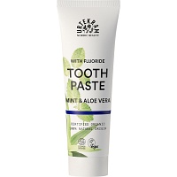 URTEKRAM Mint & Aloe Vera Fluoride Toothpaste - 75ml