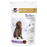 DOPPELHERZ für Tiere Relax Complex Chews f.Hunde - 60St