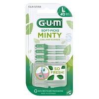 GUM SOFT-PICKS MINTY large - 40St