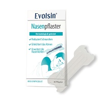 EVOLSIN Nasenpflaster extra stark transparent - 30St